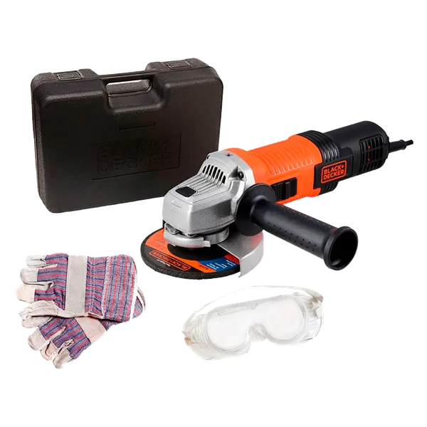 Kit Esmeril Angular Black Decker 4 1/2 920W 920W